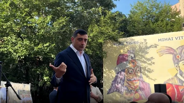 Ce mesaj le-a transmis George Simion protestatarilor din Piața Victoriei