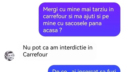 Bancul de duminică | Interdicție în Carrefour