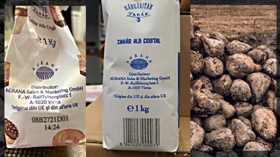 EXCLUSIV | ”Filiera” prin care zahărul produs în România face profit în Austria și ce fel de zahăr consumă, de fapt, românii