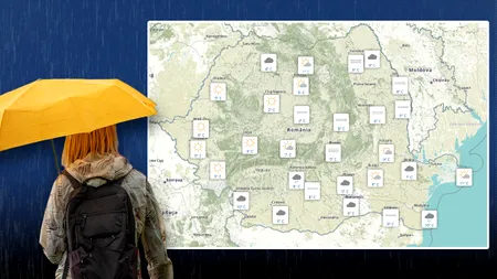 Scăpăm de umbrele? Meteorologii ANM au transmis, pentru Gândul, noi informații despre vreme. Cât de rece va fi azi și unde vor fi intensificări ale vântului