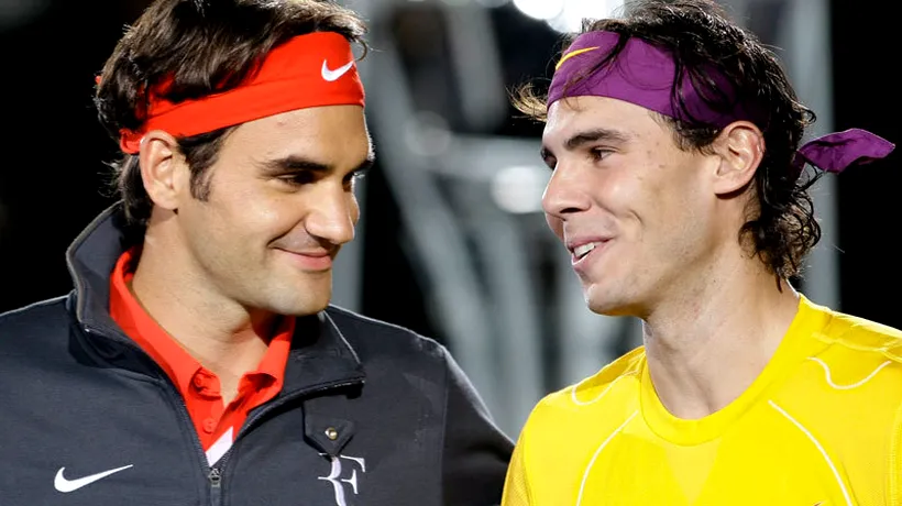 Finală Nadal - Federer, la turneul de la Roma