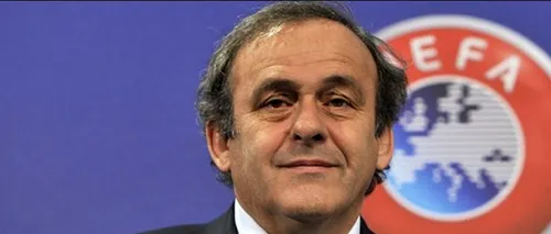Președintele UEFA vrea introducerea cartonașului alb în fotbal