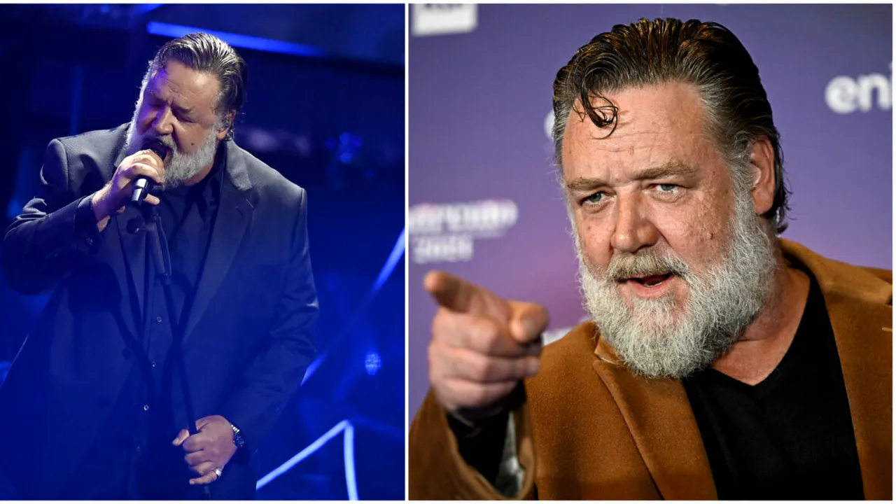 Russell Crowe va concerta pentru prima oară în România. Cât costă un bilet și cum îl poți întâlni personal pe actorul premiat cu Oscar