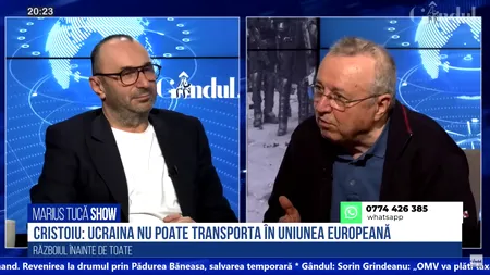 VIDEO | Ion Cristoiu: „Ucraina este al doilea cel mai mare producător de cereale, dar nu exportă în UE”