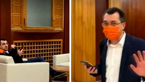 Vlad Voiculescu a fost amendat pentru nepurtarea măștii de protecție. L-a costat de trei ori mai mult decât pe Raluca Turcan