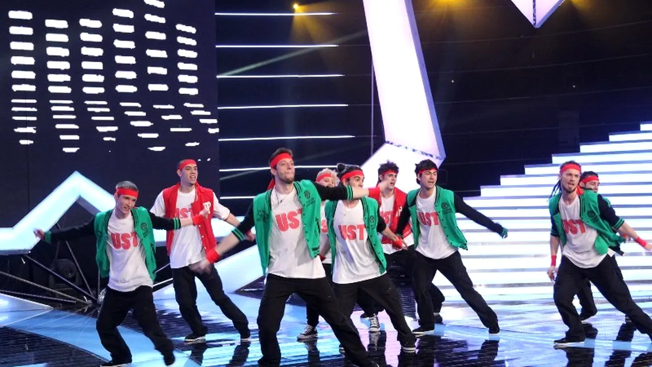 ROMÂNII AU TALENT, SEZONUL 3. UST Freestylers Crew au pregătit o coregrafie specială pentru PRIMA SEMIFINALĂ LIVE