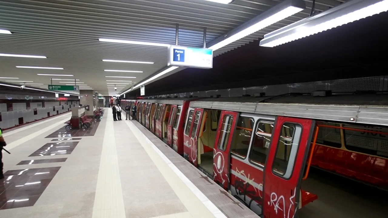 Sindicaliștii de la metrou fac grevă de avertisment marți, între 4.00 și 6.00