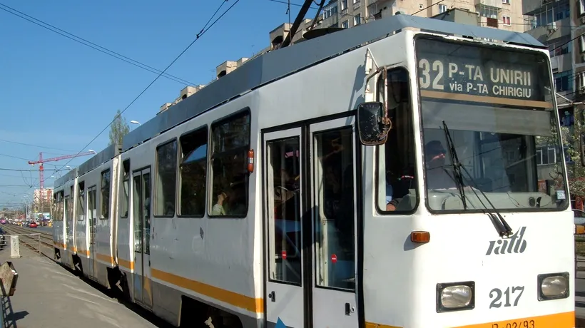 Liniile de tramvai 32 și 23, blocate de o avarie a rețelei | UPDATE