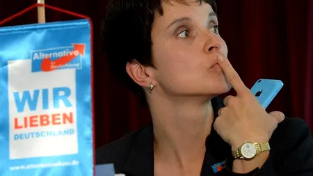 Persoane mascate au atacat un politician din Germania. Copreședinta partidului de dreapta AfD a fost numită „nazistă