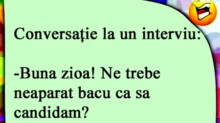 BANCUL ZILEI | Conversația la un interviu de angajare