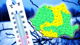 Vremea de Revelion. Prognoza meteo pentru ultima zi a anului, în exclusivitate pentru Gândul. „Temperaturile vor fi negative în toată țara”