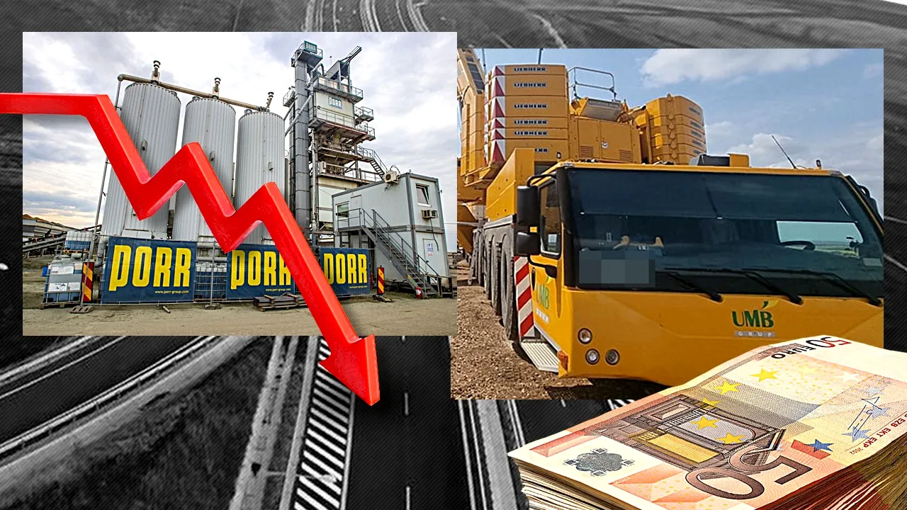 EXCLUSIV | UMB, campioana la autostrăzi, profit uriaș în 2022. Austriecii de la PORR, afaceri de peste 1,2 miliarde și ZERO profit