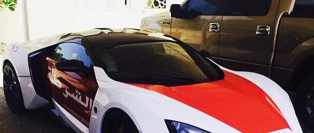 Așa arată o mașină de poliție din Abu Dhabi. Cât costă și în câte secunde ajunge la 385 km/h