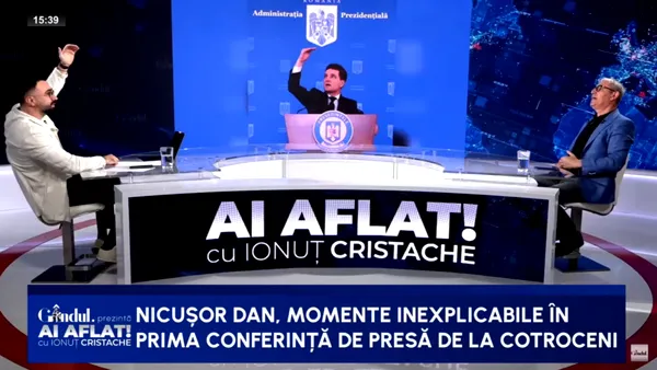 Doru Bușcu, despre Nicușor Dan:”Nu a avut un ritm bun de comunicare înainte de a fi președinte. Trebuie scos din gândirea de matematician”