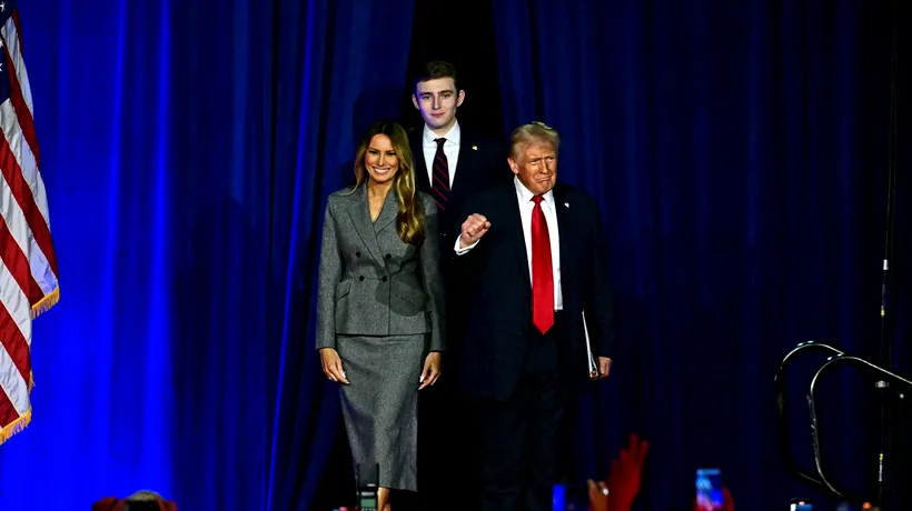 Trump DEZVĂLUIE de ce Barron, fiul său și al Melaniei, este atât de înalt: „Am spus că va fi jucător de baschet”