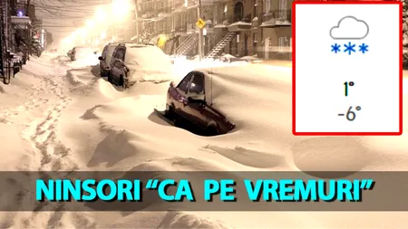 Meteorologii ACCUWEATHER anunță o lună decembrie „ca pe vremuri” în România. Ce temperaturi vor fi în București