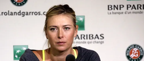 Sharapova, cele mai sincere declarații de după suspendare: Am băut în ultimul an mai mult decât în toți anii