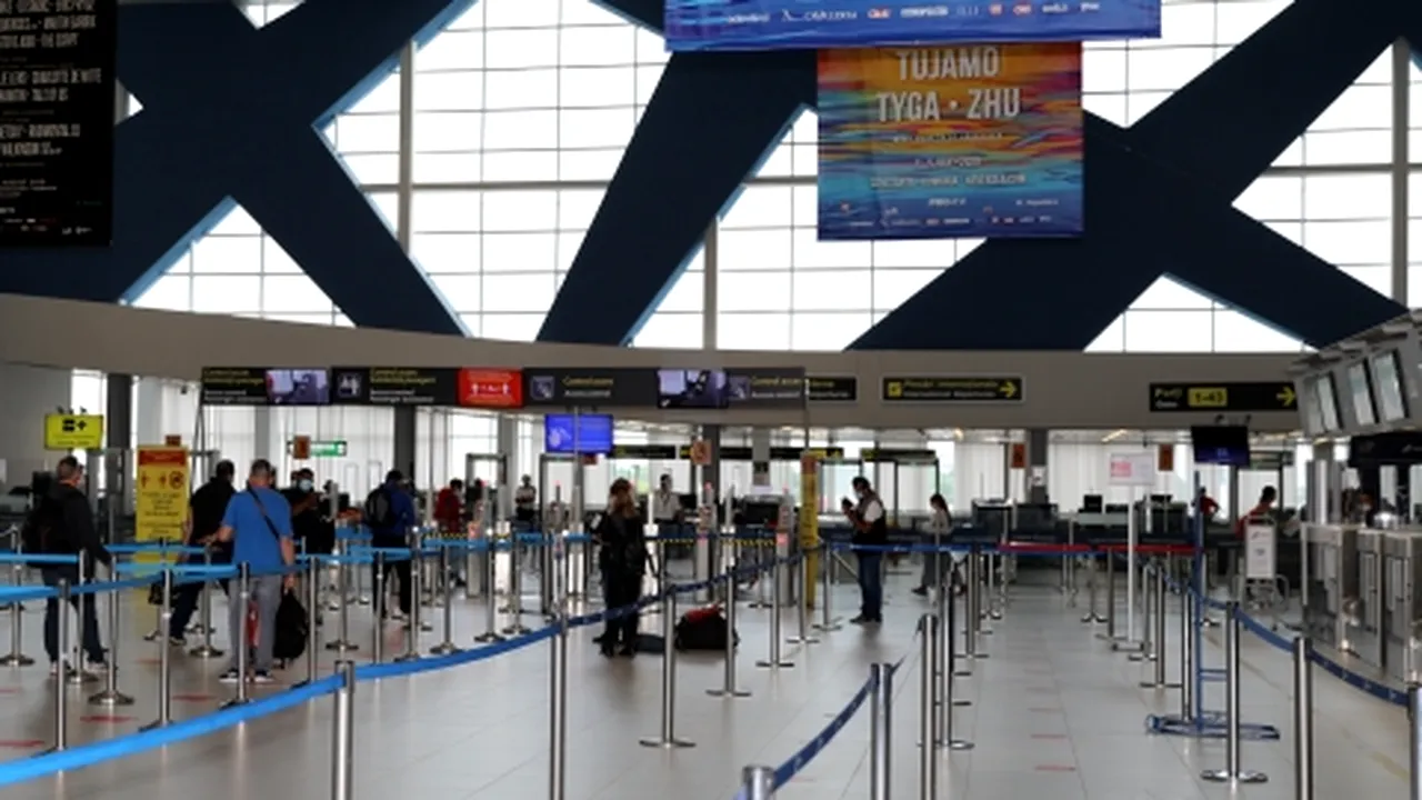 Porți și ghișee chek-in mai puține pe Aeroportul Otopeni, în urma traficului scăzut cauzat de pandemie. Activitatea va fi redusă la jumătate