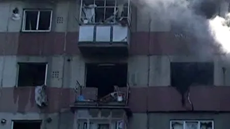 Asiatic în spital, după ce imobilul în care se afla a explodat, la Timișoara