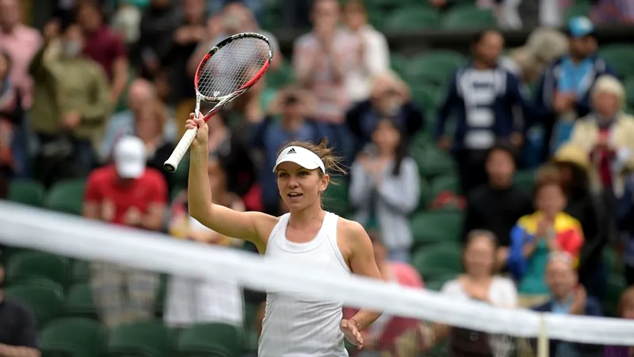 SIMONA HALEP, prima declarație după ce s-a calificat în turul doi la WIMBLEDON