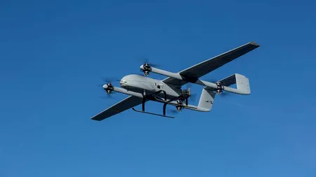 DRONĂ militară prăbușită lângă Brăila!/Locuitorii, speriați de o bubuitură puternică