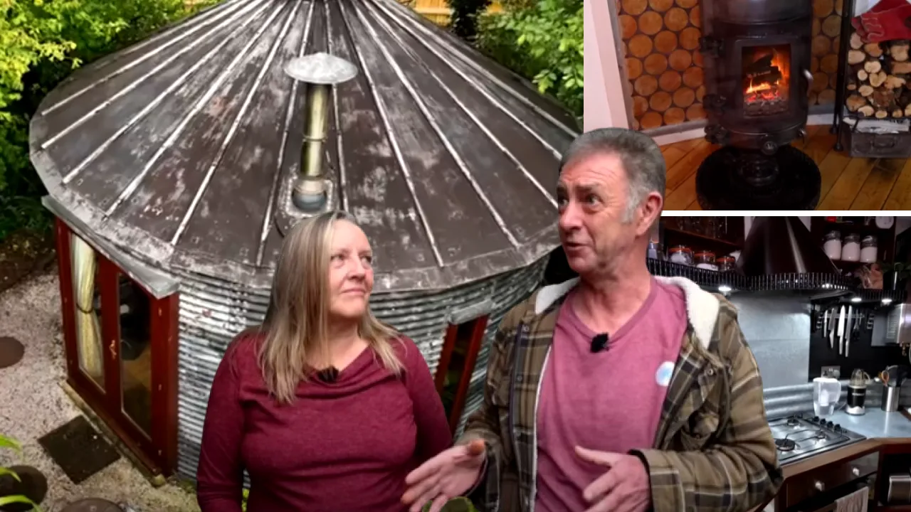 Cuplul care a transformat un SILOZ cumpărat cu 6 lei în casa visurilor lor în 6 ani: „Am trăit aproape de natură”. Cât a costat renovarea?