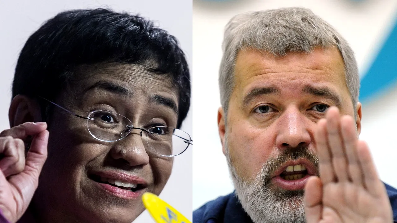 Cine sunt Maria Ressa și Dmitry Muratov, câștigătorii Premiului Nobel pentru Pace 2021 | GALERIE FOTO