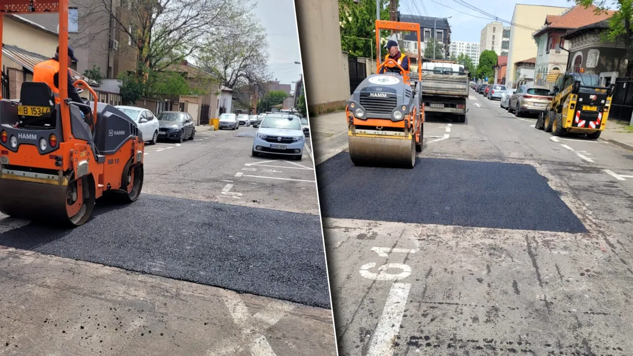 (P) Infrastructură 5: Reparații locale ale carosabilului pe mai multe străzi din Sectorul 5