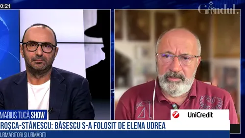 VIDEO | Sorin Roșca Stănescu: „Traian Băsescu s-a folosit de Elena Udrea. Ea a fost un intermediar pentru multe afaceri pe care el le făcea. Gestiona câteva miliarde de euro în acel minister al Dezvoltării și Turismului”