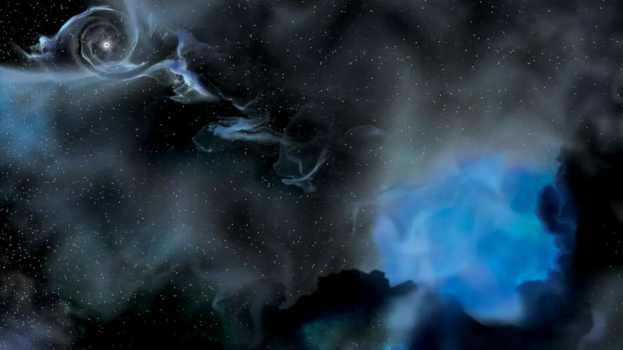 FOTO: Cum arată o gaură neagră