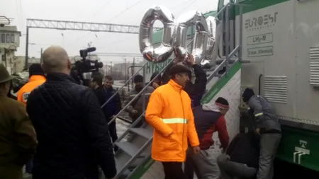 Cum arată prima locomotivă hibrid construită vreodată în România. VIDEO și FOTO