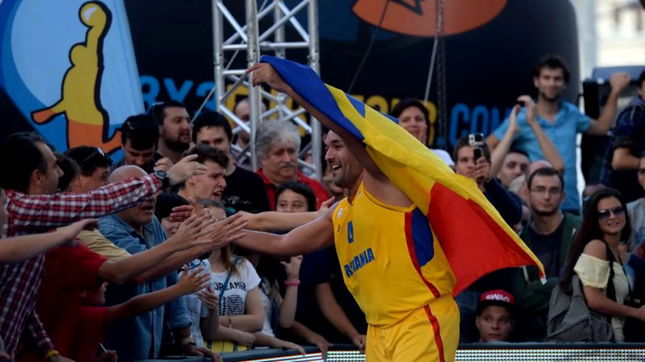 Naționala masculină de baschet 3x3, medalie de AUR la Campionatul European de la București