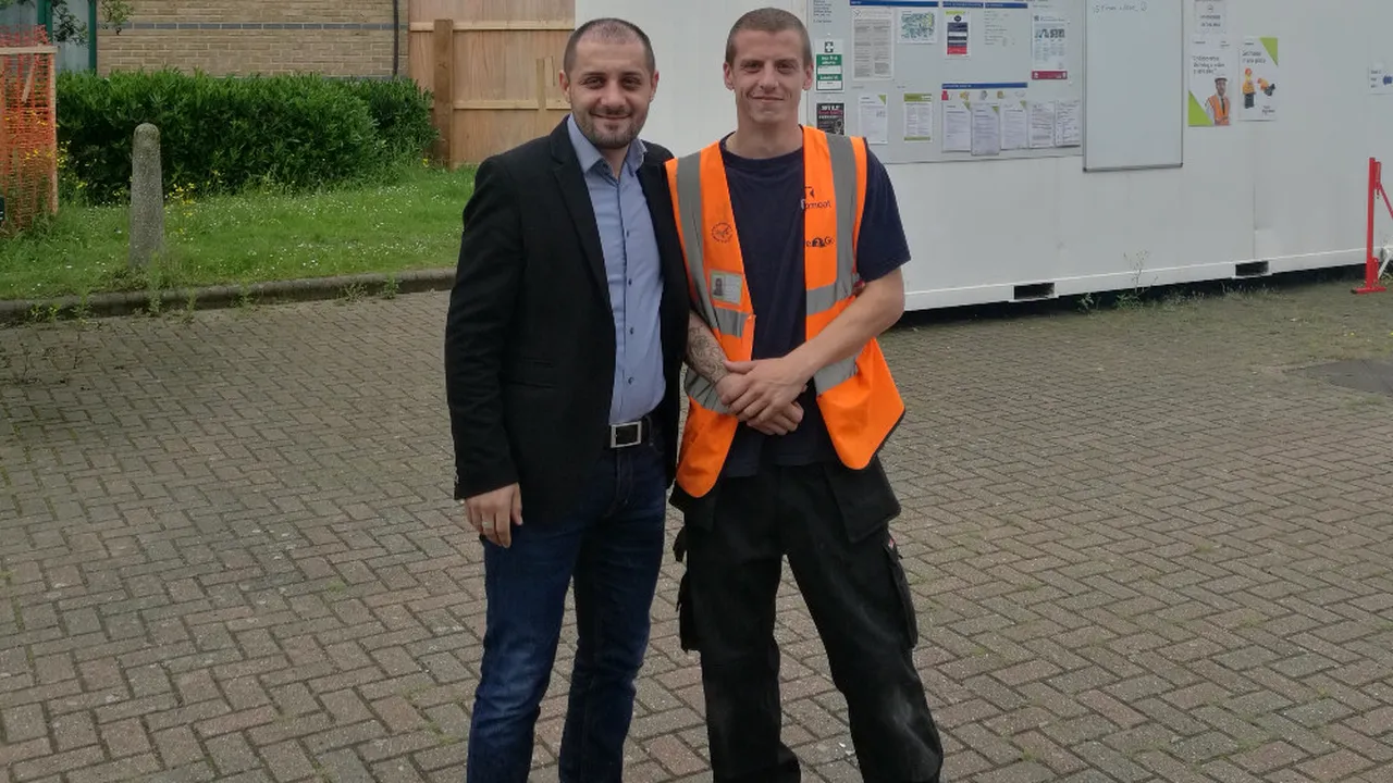 Românul Claudiu l-a „adoptat