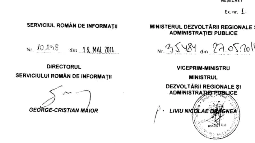 Liviu Dragnea NU A SEMNAT protocolul cu SRI. Pe document apare semnătura unui secretar de stat