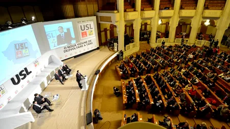 Imnul României, intonat la lansarea programului USL fără partea care include numele 
