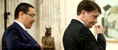 USL pe două voci. Antonescu ÎL CONTRAZICE pe Ponta: Atitudinea lui Barroso nu a fost una echilibrată și corectă. Trebuie să restabilim adevărul