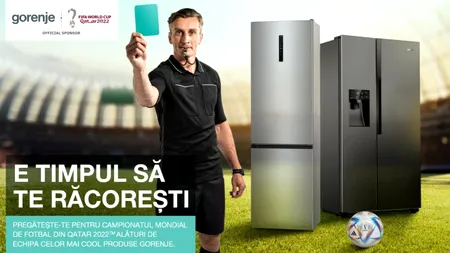Gorenje aduce răcoare la Cupa Mondială FIFA Qatar 2022™