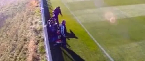 Scene incredibile în fotbalul românesc: ''Antrenorul mi-a dat un pumn în gură, apoi câteva palme, iar la final mi-a tras un șut în cap''