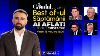 Gândul prezintă Best Of Ai aflat! Cu Ionuț Cristache – vineri, 15 mai, de la ora 15.00
