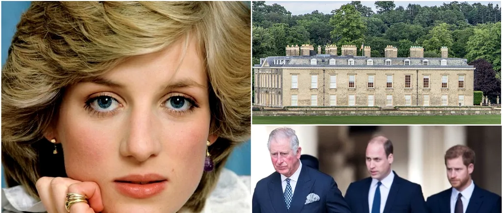 Casa din copilărie a prințesei DIANA, dată unui actor. Cine este moștenitorul care le-a luat fața prinților William și Harry