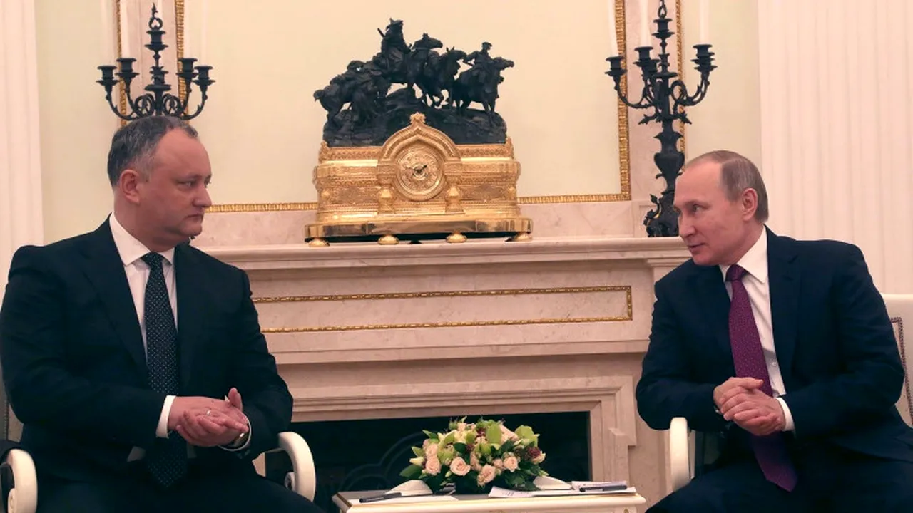 Dodon întoarce Republica Moldova spre Rusia, după întâlnirea cu Putin: Voi anula Acordul de Asociere cu UE