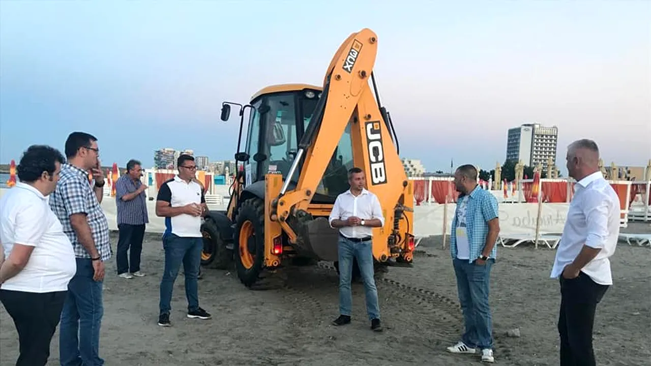 Ervin Molnar, șeful Apelor Române, în inspecție pe Litoral. S-au dat zeci de sancțiuni și s-au strâns 4.000 de tone de alge