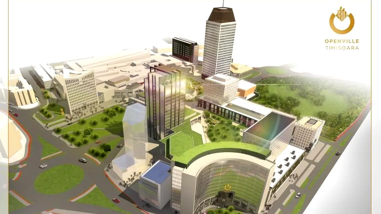 Cea mai înaltă clădire din România, de 155 de metri, se construiește la Timișoara