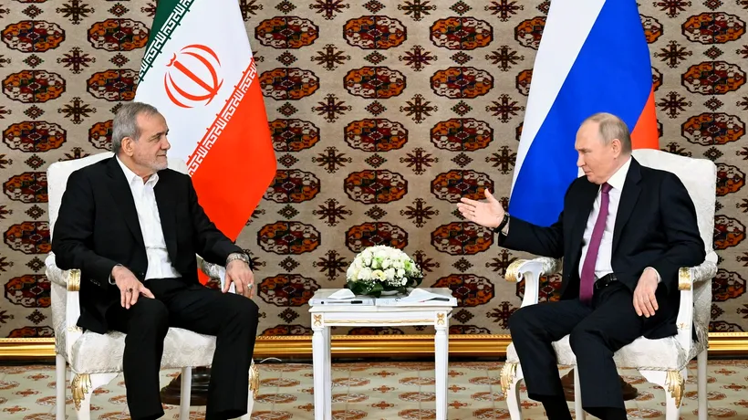 Rusia își consolidează legăturile DIPLOMATICE cu Iranul. Întâlnirea dintre Putin și Pezeshkian reaprinde temerile OCCIDENTULUI