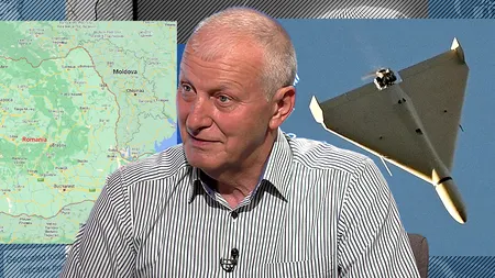 Gen (R) Virgil Bălăceanu: „România nu este AFECTATĂ de lovirea porturilor ucrainene. Nu se declanșează un război dacă o dronă ajunge la noi”