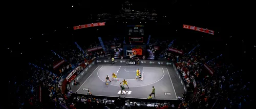 Campionatele Mondiale de Baschet 3x3 pentru tineret, din București, s-au disputat într-o atmosferă ca în finalele NBA