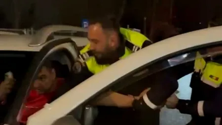 Ionel Ganea, prima reacție după ce a fost scos cu forța din mașină, de polițiști: „A fost un abuz. Copilul a început să PLÂNGĂ, s-a speriat”