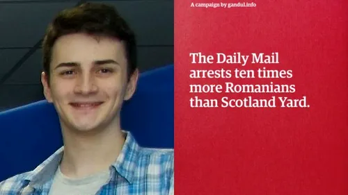 LET'S CHANGE THE STORY. Student român  care învață să prindă criminali în Marea Britanie: Frica se vinde cel mai bine