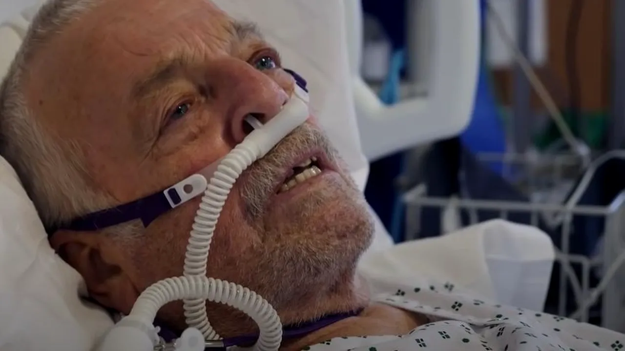 Un bărbat aflat pe patul de moarte din cauza Covid a avut o ultimă dorință: „Tot ce vreau e să-mi văd soția. Nu vreau nimic altceva în viață”. Câteva ore mai târziu a murit (VIDEO)