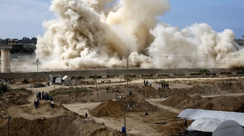 Israelul bombardează ținte din Fâșia Gaza după un atac cu rachete; Netanyahu denunță ipocrizia ONU
